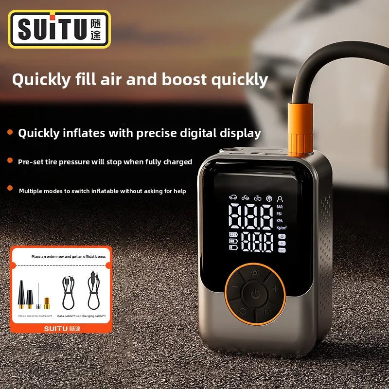 Portable Fast Car Tire Inflator